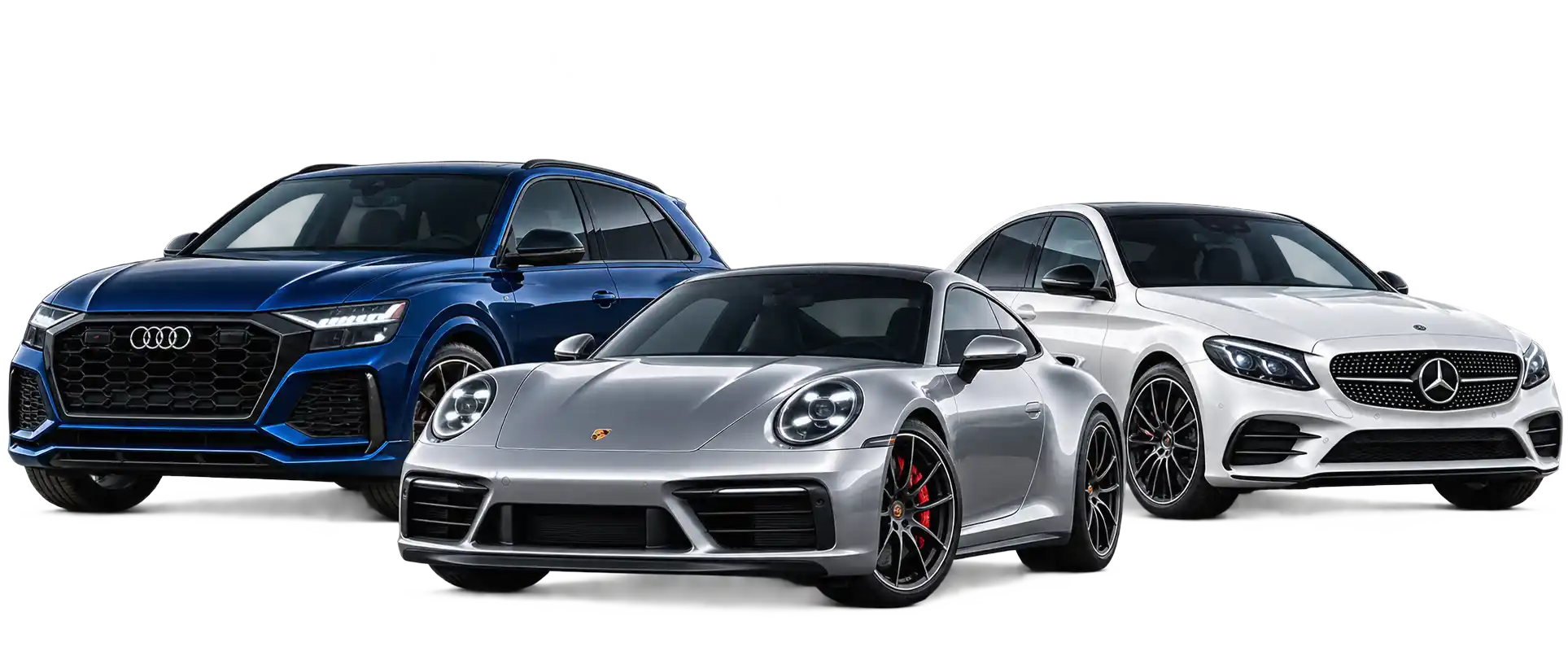 AutoKingdom vehicle finance - Audi SUV, Porsche sports car and Mercedes saloon